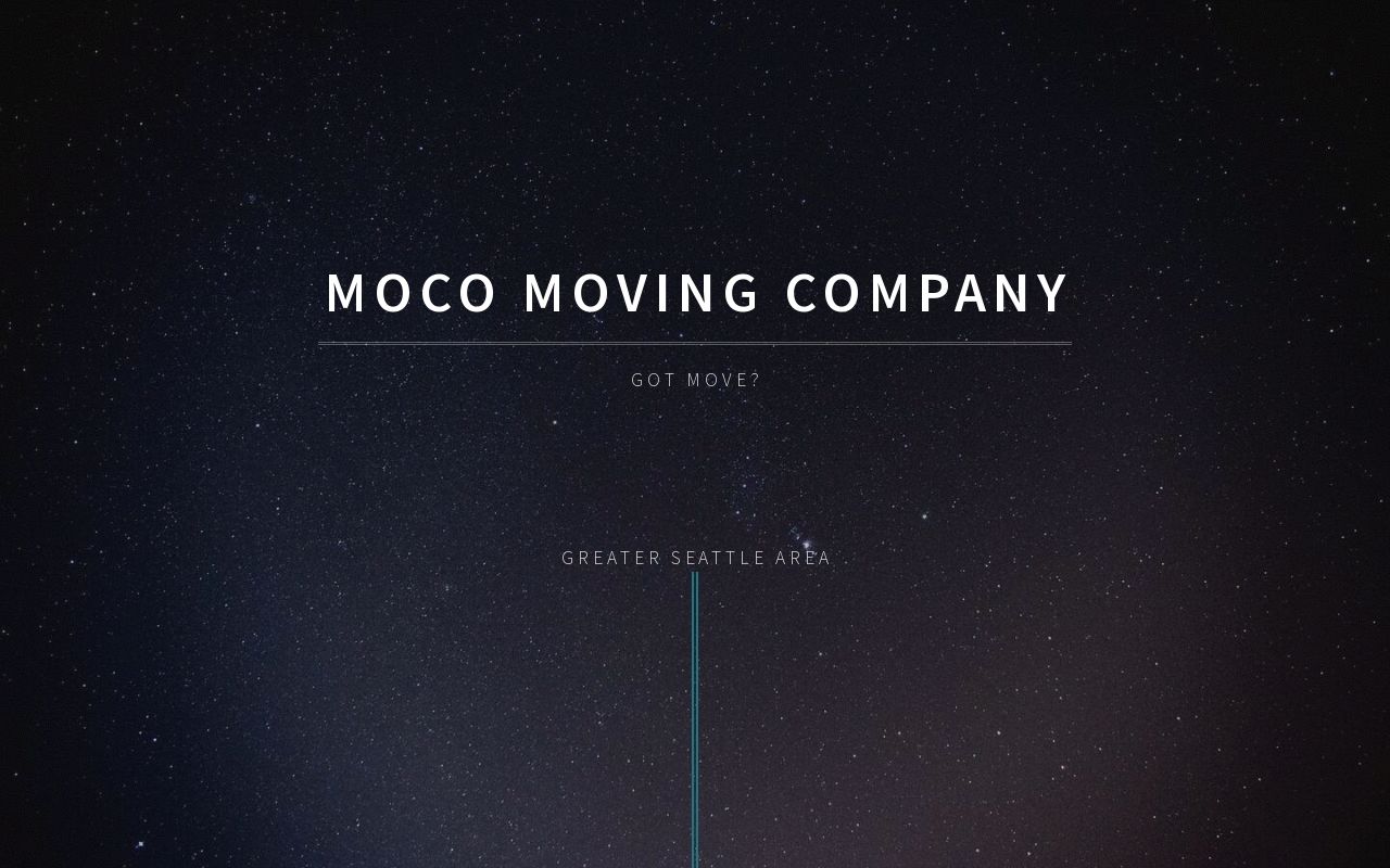 MOCO MOVING AND DELIVERY